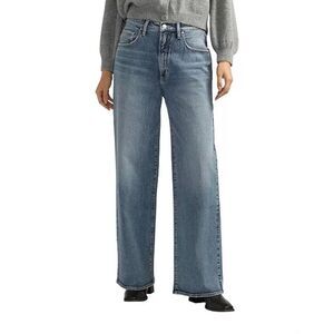 Silver Jeans Co. 90s Baggy Mid Rise Wide Leg Jeans Indigo 30x31